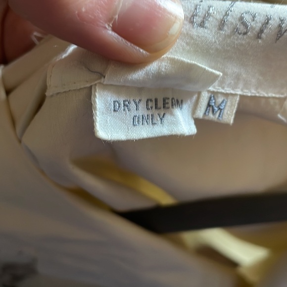 French Connection Compulsive Vintage Floral Cream Cotton Oversized Blazer Size M - Picture 9 of 11